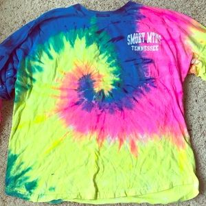 Tennessee Long Sleeve Tie-Dye Shirt